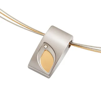 07004-03 Boccia Titanium Pendant  (choose chain separately)