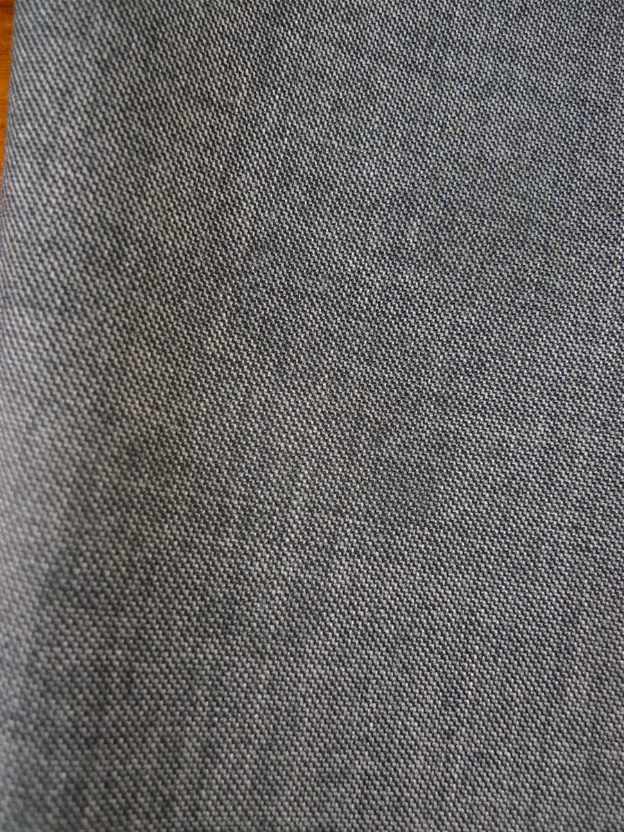 080824/015 welsh & jefferies 2008 savile row bespoke grey pick weave worsted suit 50 regular