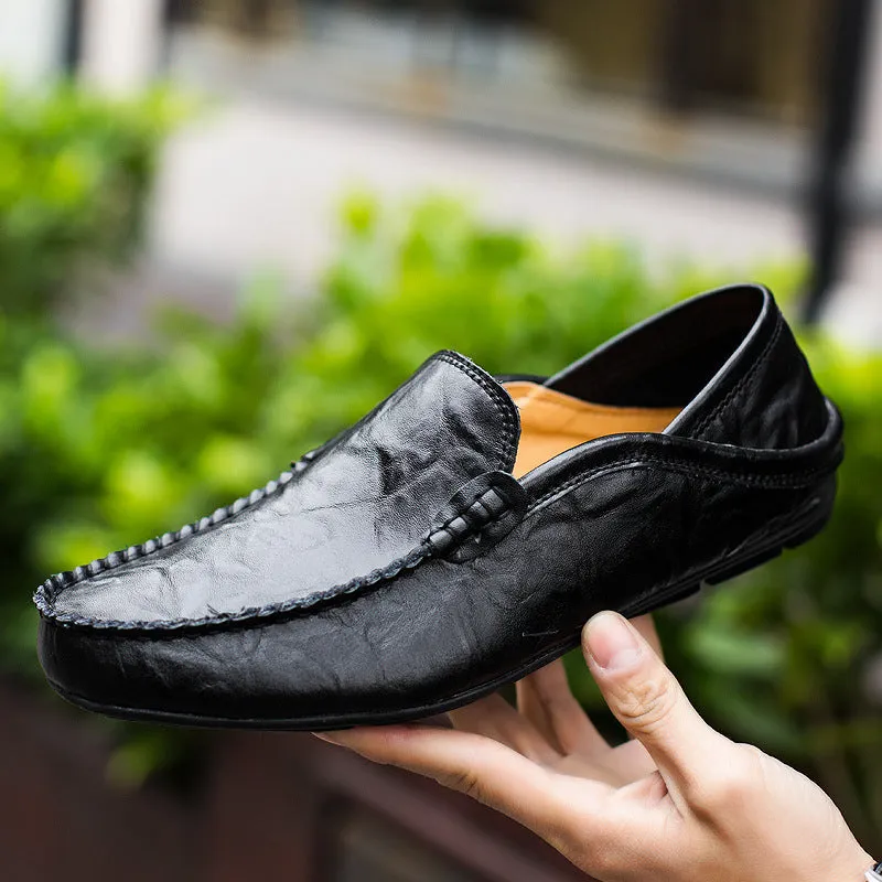 2022 Men's Fashion Leather Driving Shoes