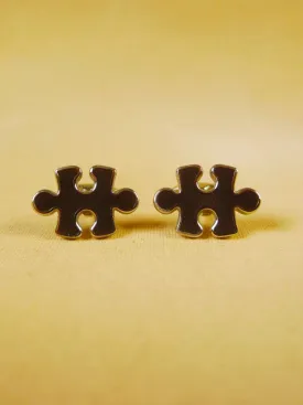 24/0392a eton jigsaw design cufflinks