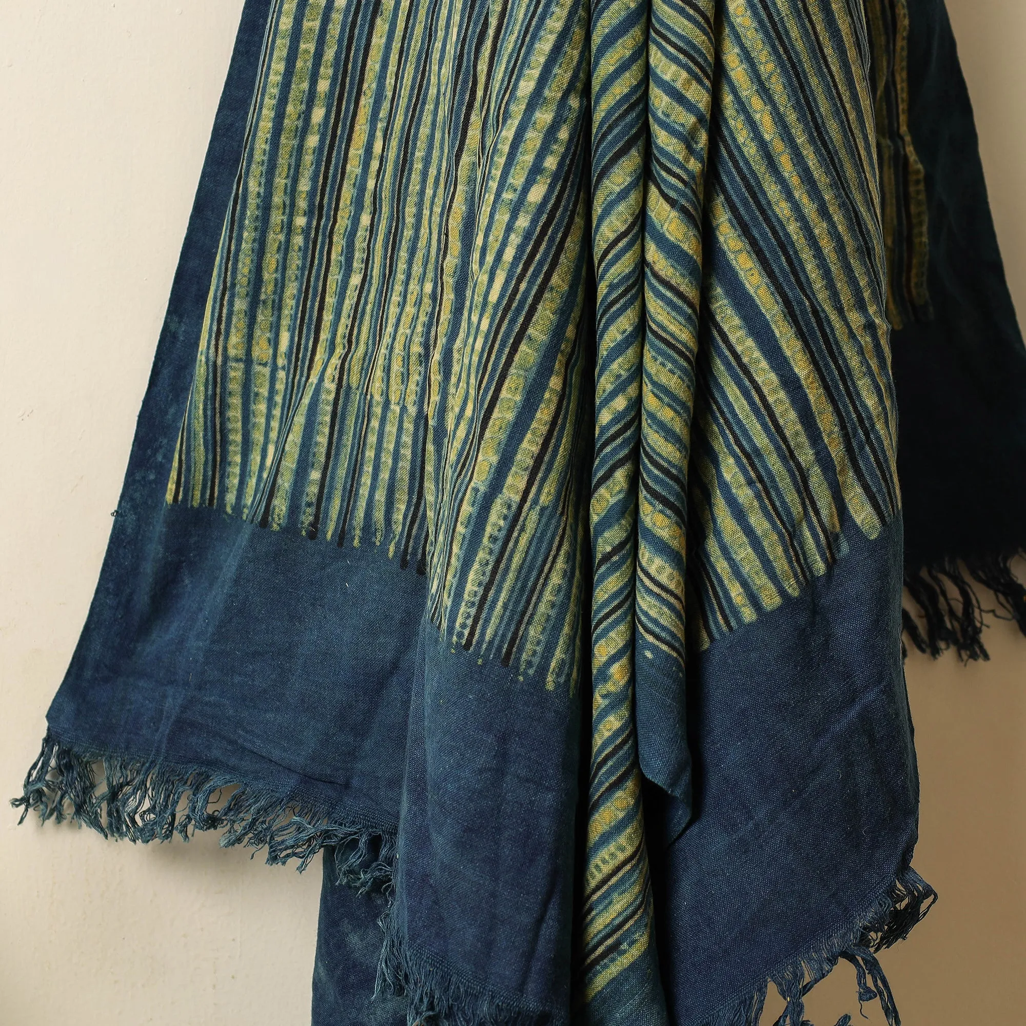 Ajrakh Block Printed Handloom Cotton Towel