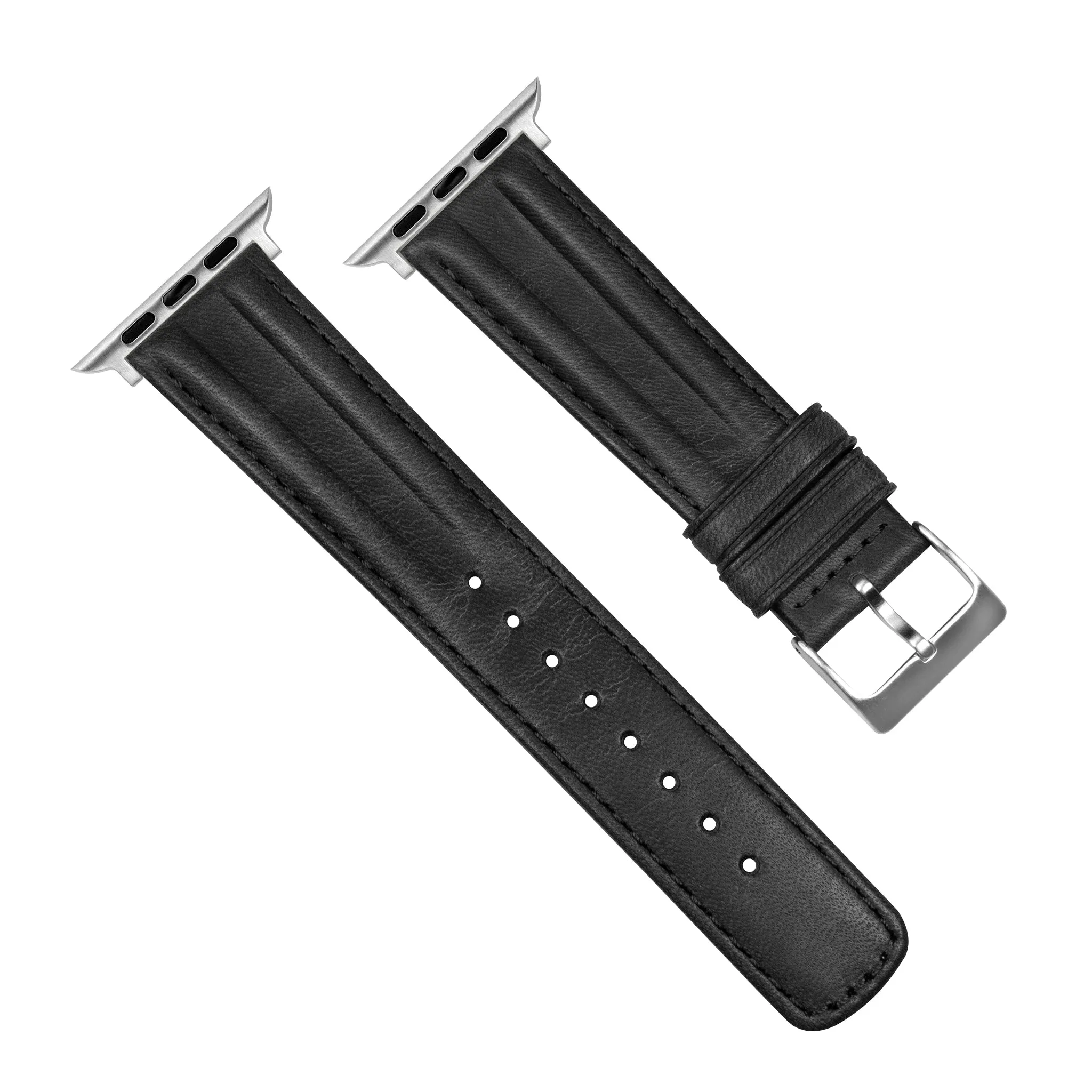 Apple Watch Black Classic Horween Leather Watch Band