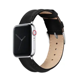 Apple Watch Black Classic Horween Leather Watch Band