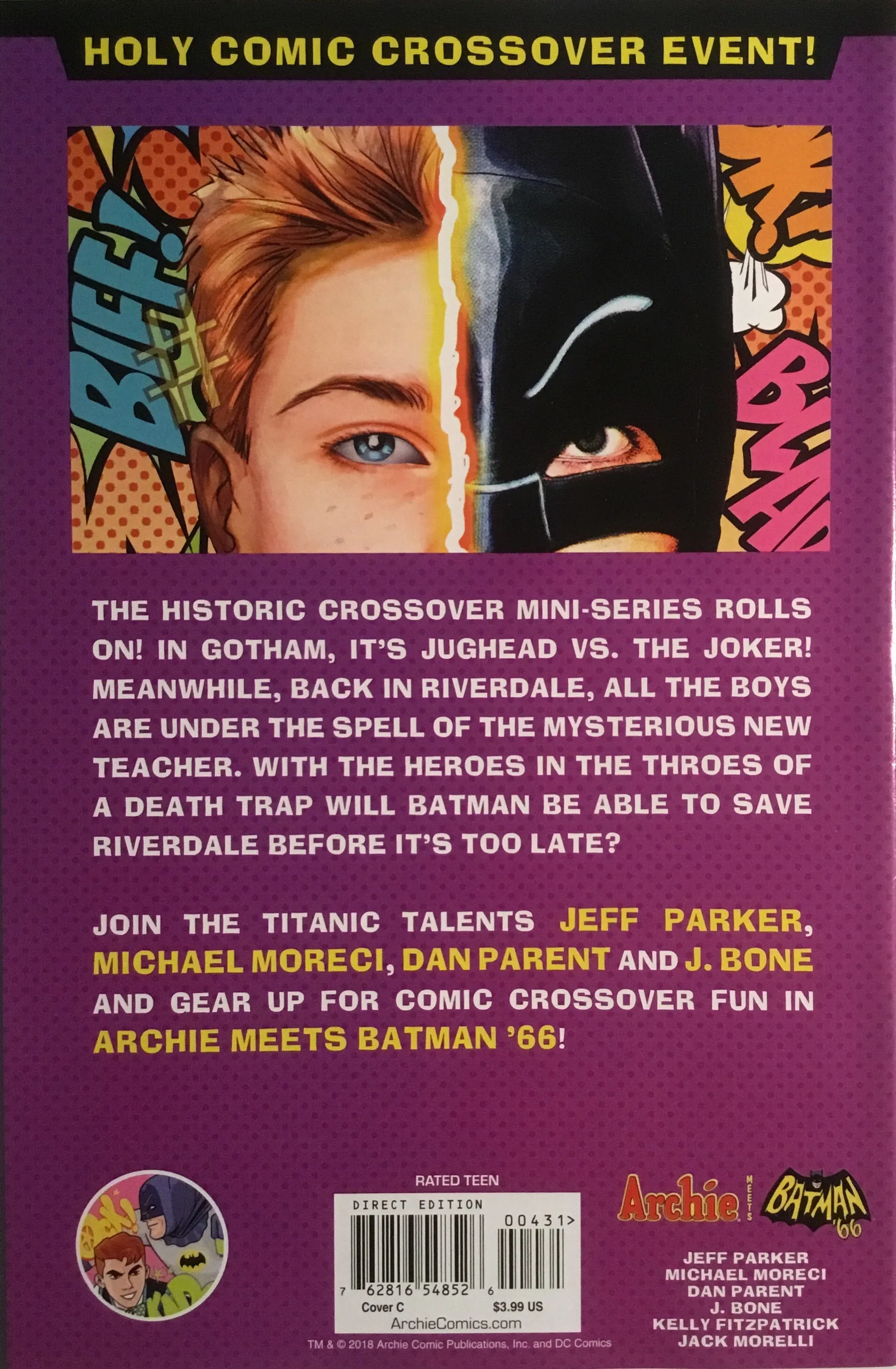 ARCHIE MEETS BATMAN ‘66 #4 McCLAINE COVER