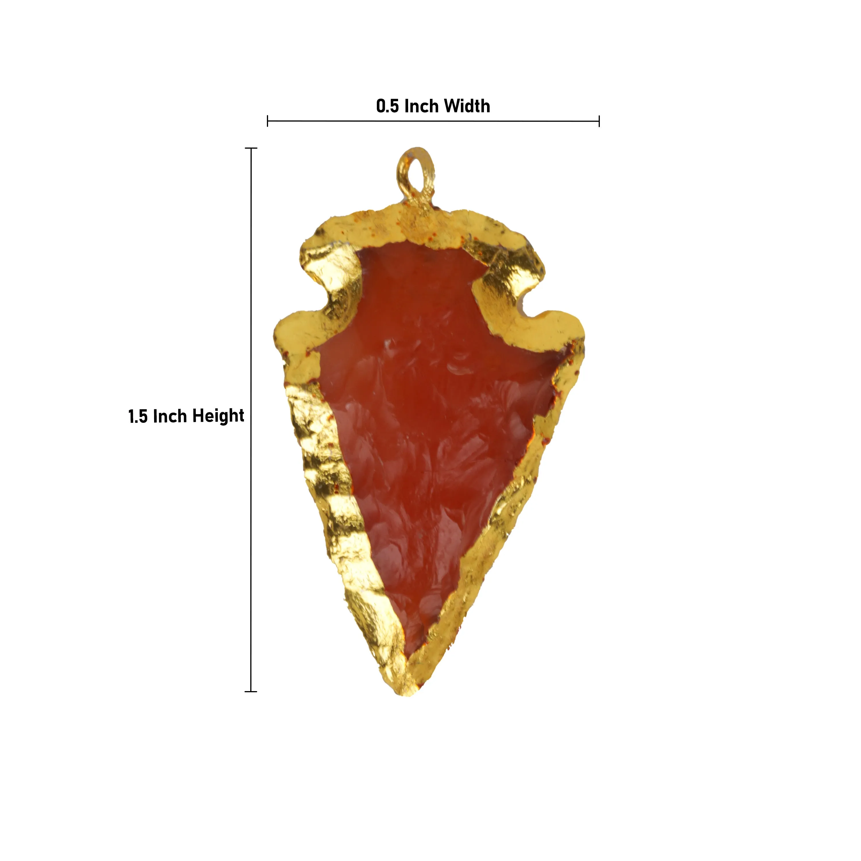 Arrowhead Pendant - Red | Dollar/ Locket/ Jewellery for Men & Women/ Assorted Colour