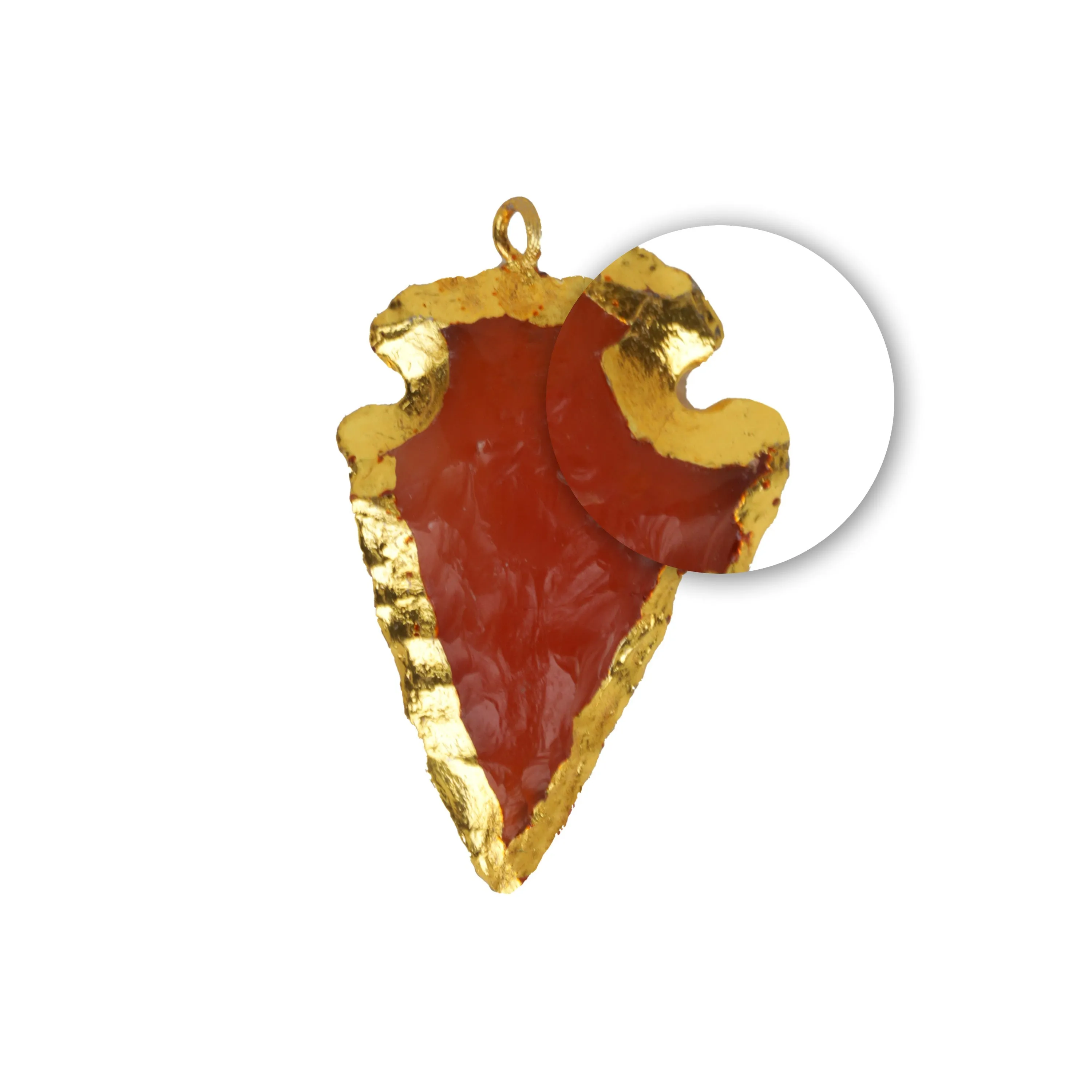 Arrowhead Pendant - Red | Dollar/ Locket/ Jewellery for Men & Women/ Assorted Colour