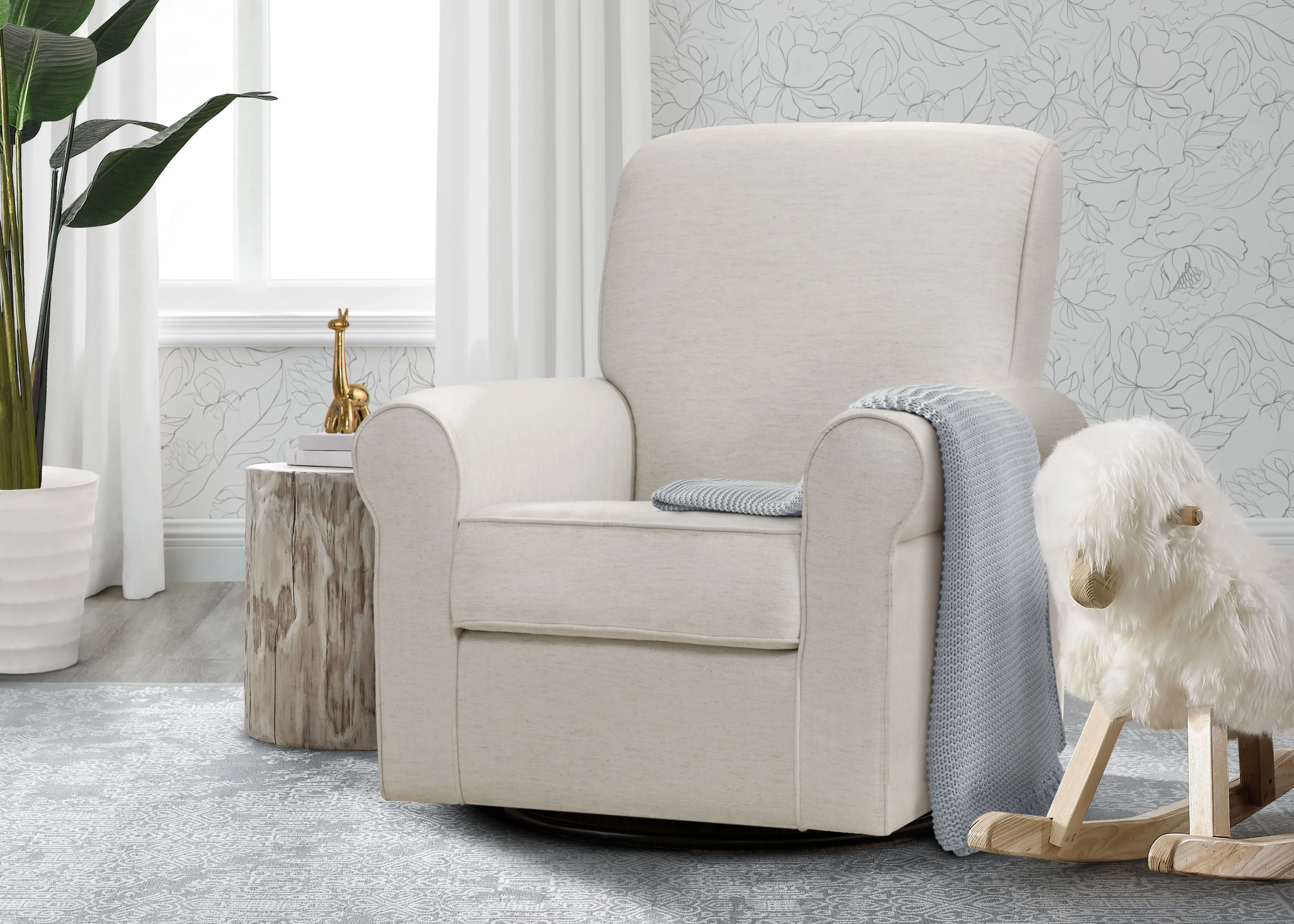 Avery Upholstered Glider