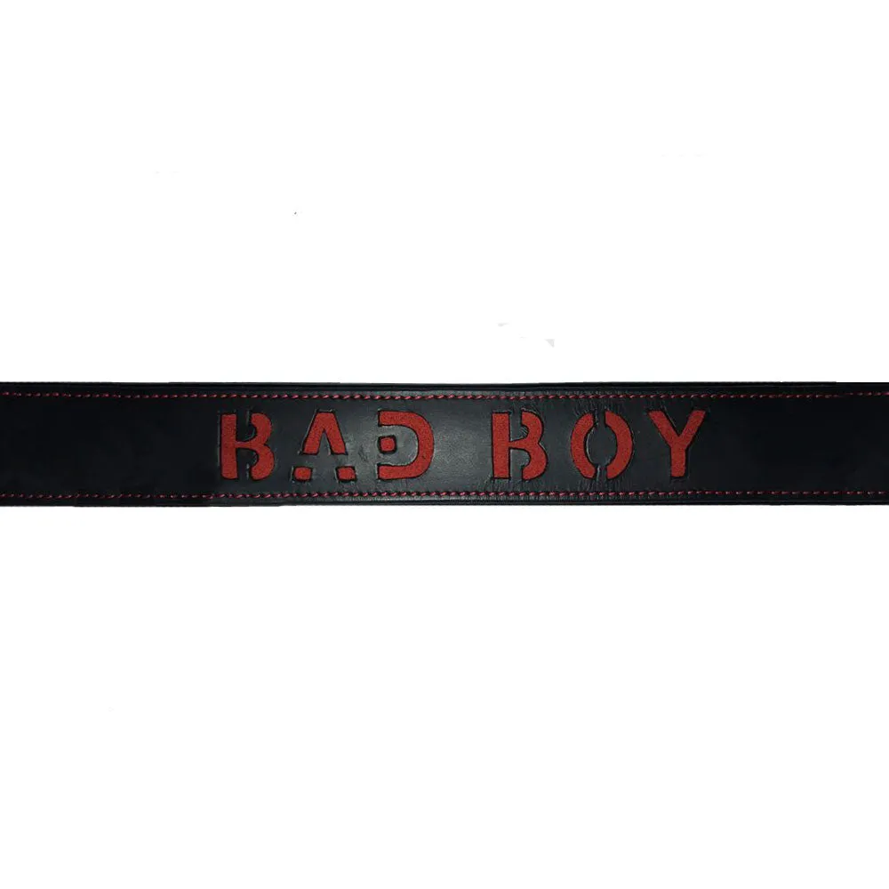 Bad Boy Cut Out Leather Collar