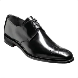 Darlington Barker Black Glossy Hi-Shine Derby Shoes