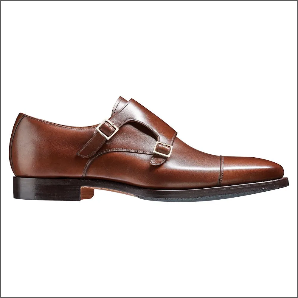 Barker Edison Dark Walnut Calf/