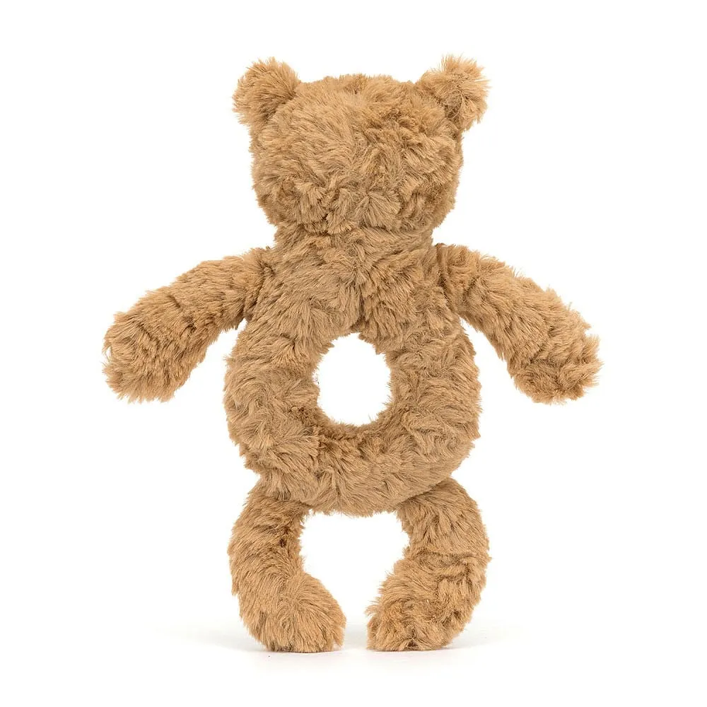 Bartholomew Bear Jellycat Rattle