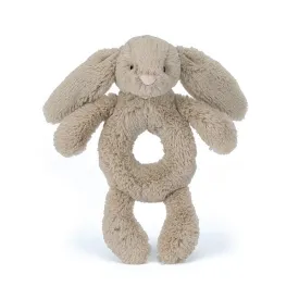 Bashful Beige Bunny Jellycat Rattle