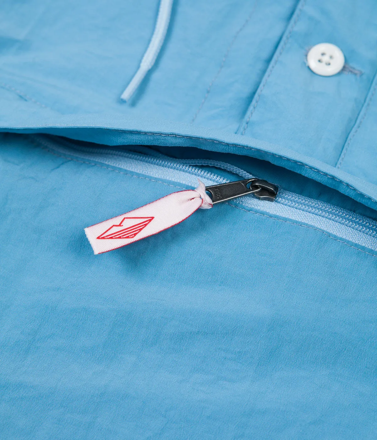 Battenwear Packable Anorak - Powder Blue