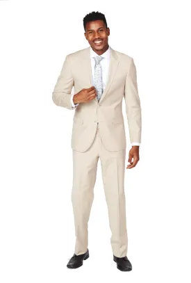 Beige Super 150's Suit