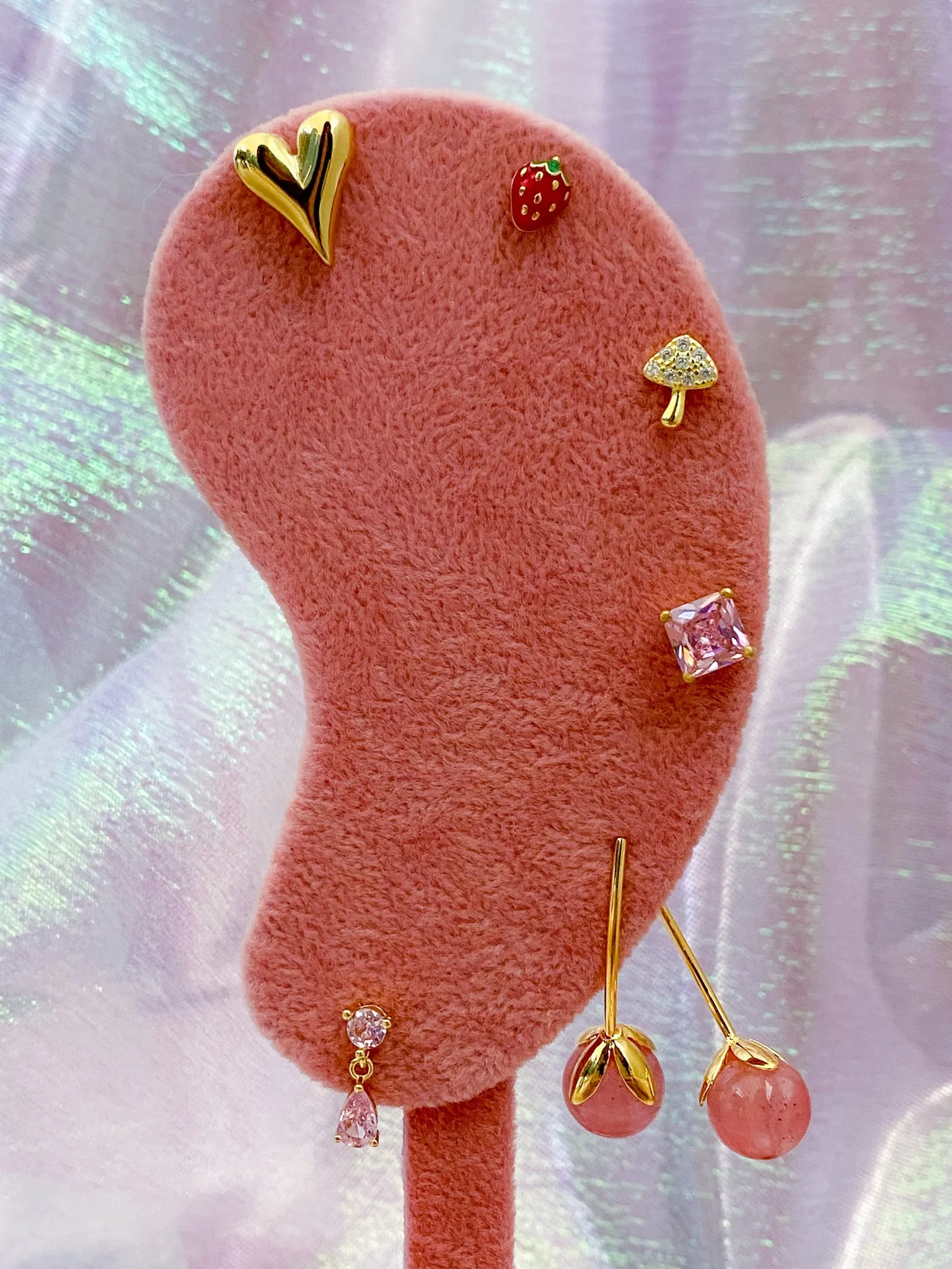 Berry Cute 925 Earrings