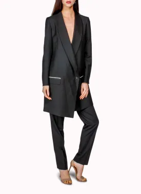 Black Long Jacket Suit