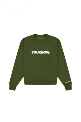 BLOCK CREWNECK | GREEN