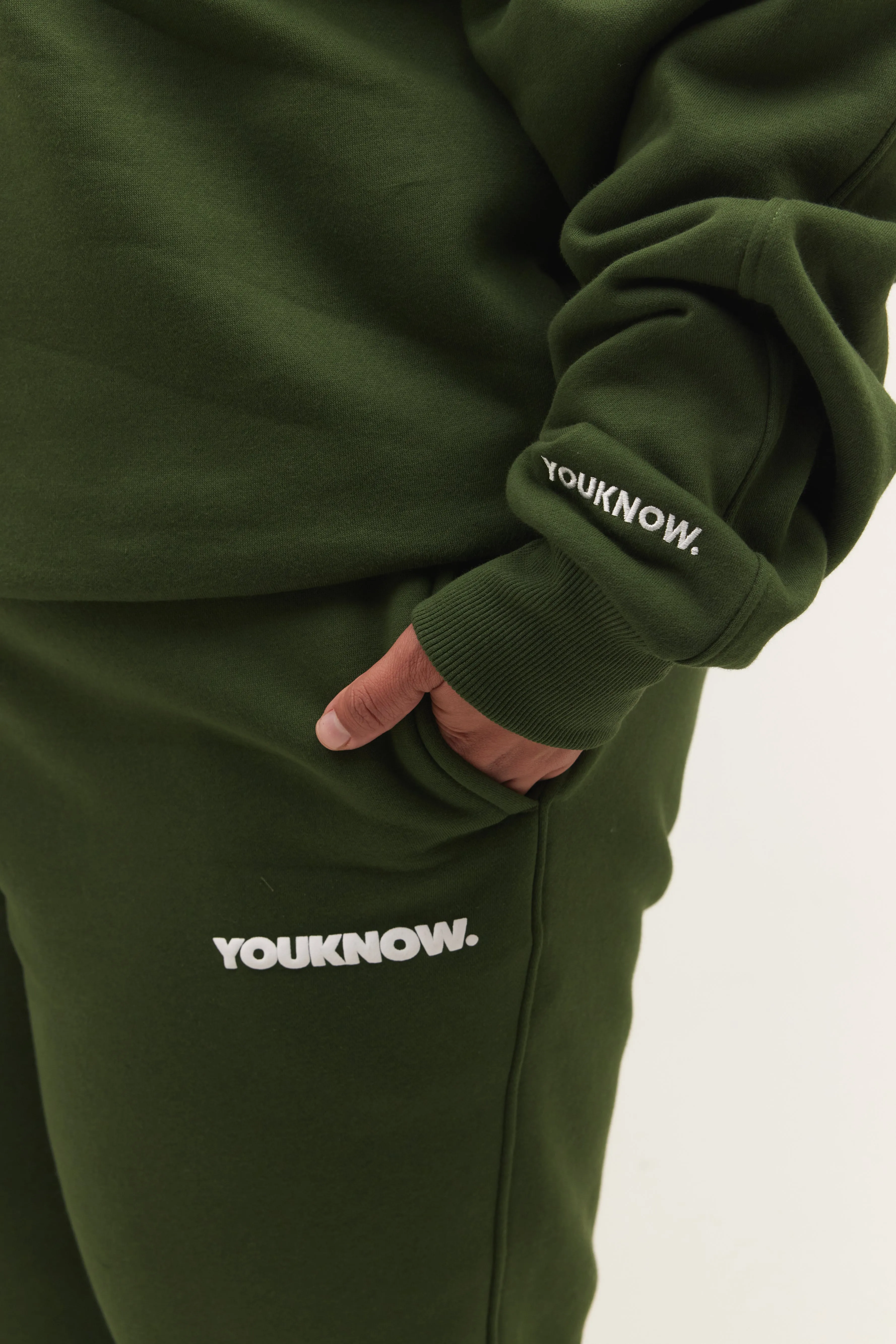 BLOCK CREWNECK | GREEN