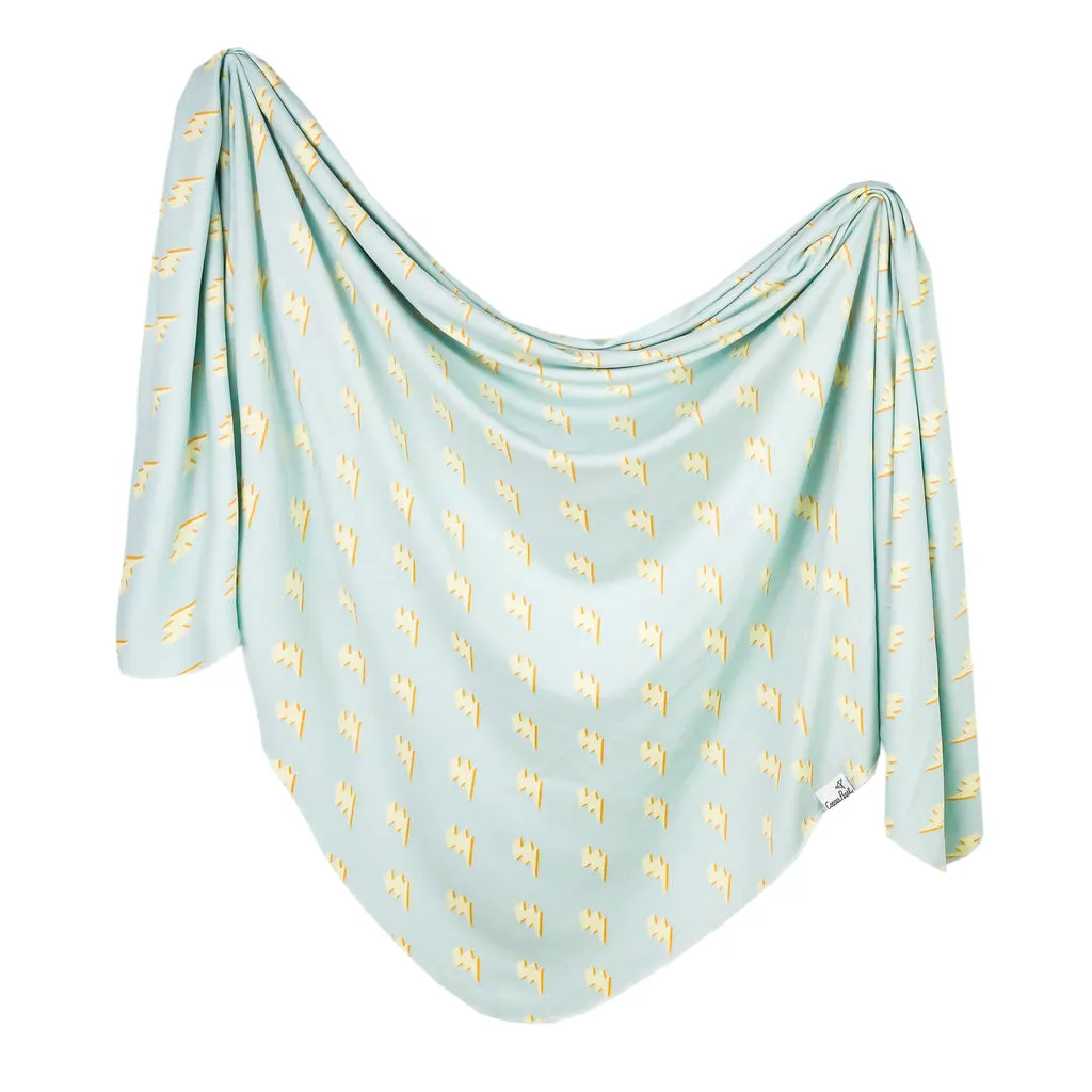 Bolt Knit Swaddle Blanket