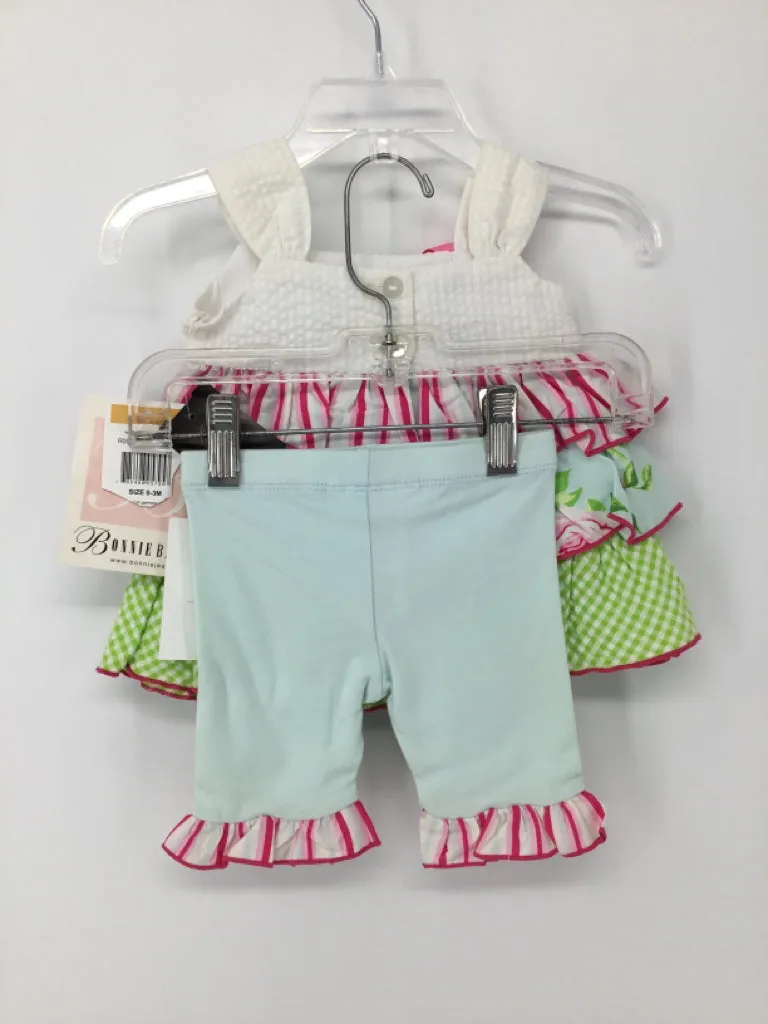 Bonnie Baby Child Size 0-3 Months Multi-Color Outfit - girls