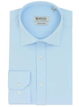 Boston Fine Tailoring - Liberty Business Shirt - Sky Blue