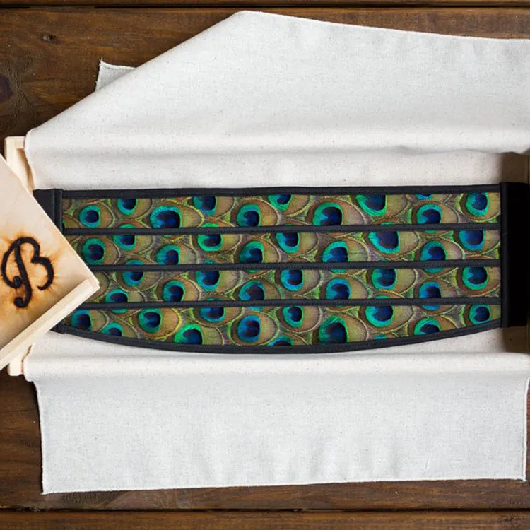 Brackish The Hugo (Peacock) Cummerbund