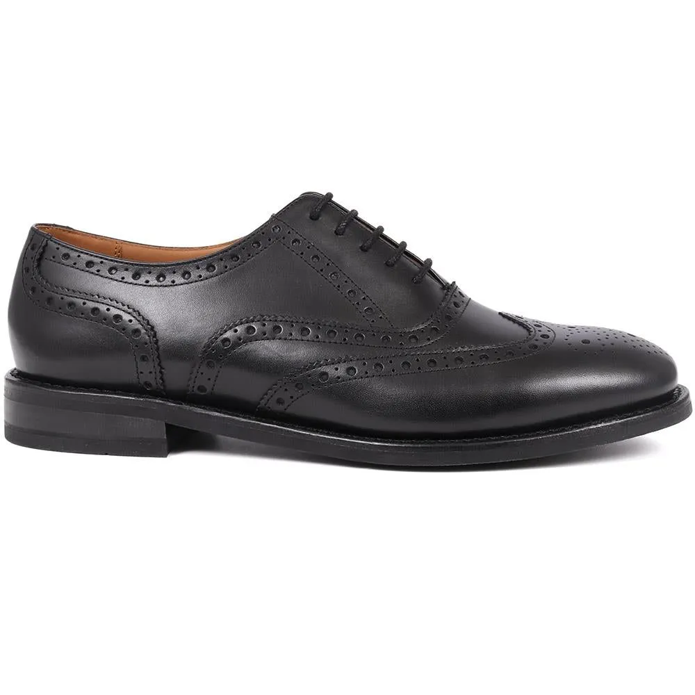 Braxton Leather Brogues  - BRAXTON / 326 034