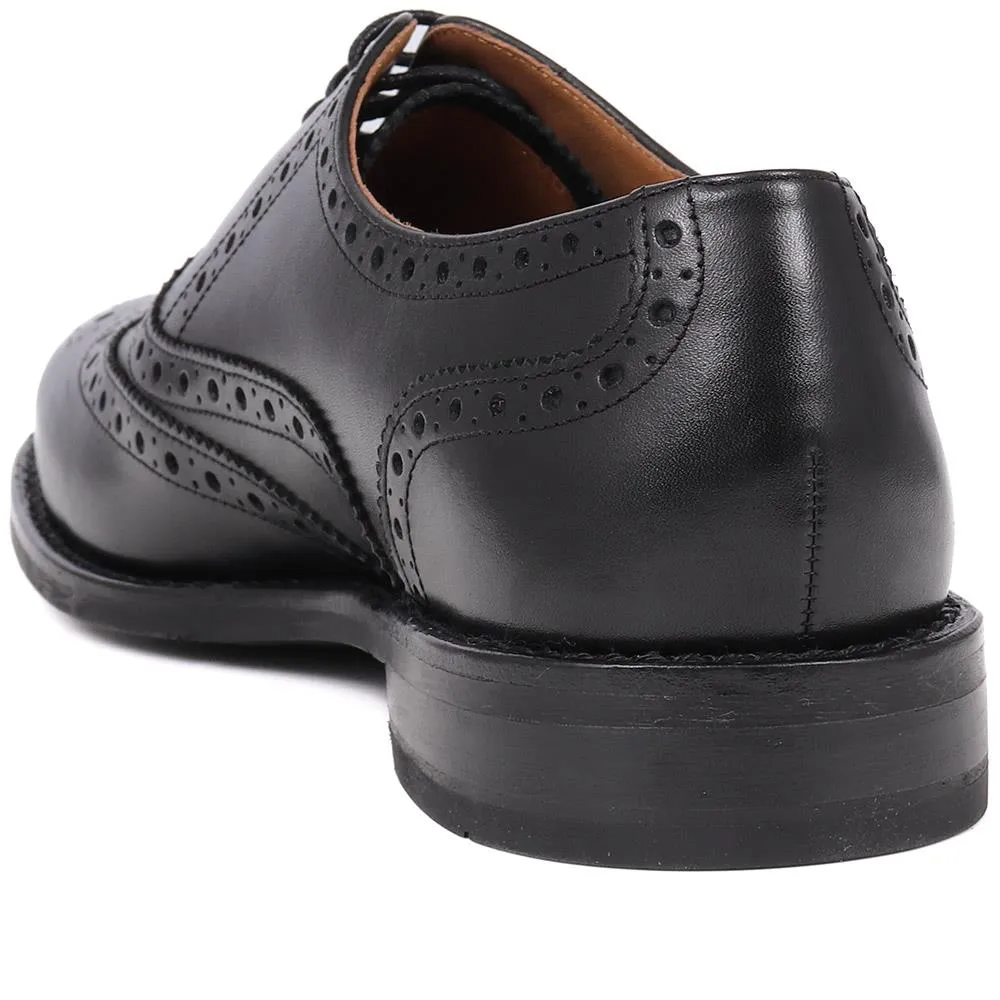 Braxton Leather Brogues  - BRAXTON / 326 034