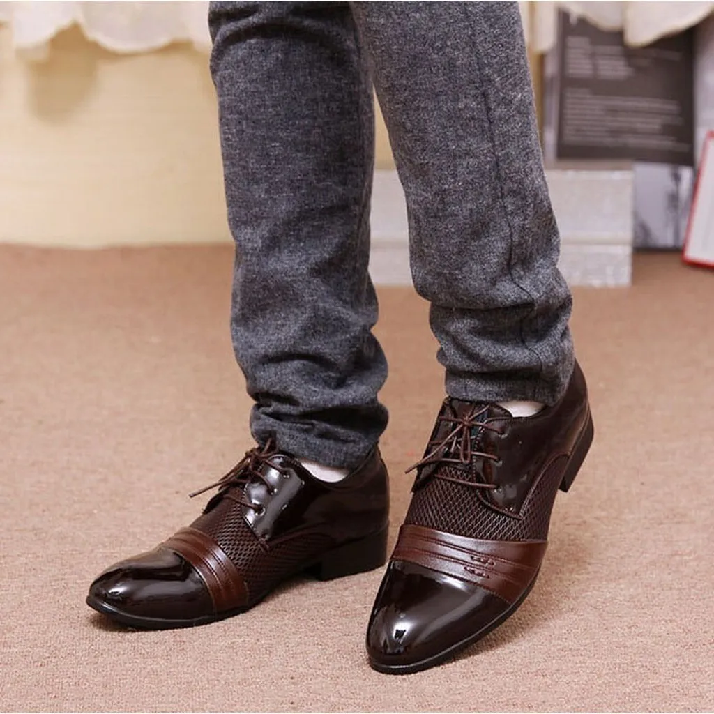 British Men's Fashion Comfortable Business Dress Shoes