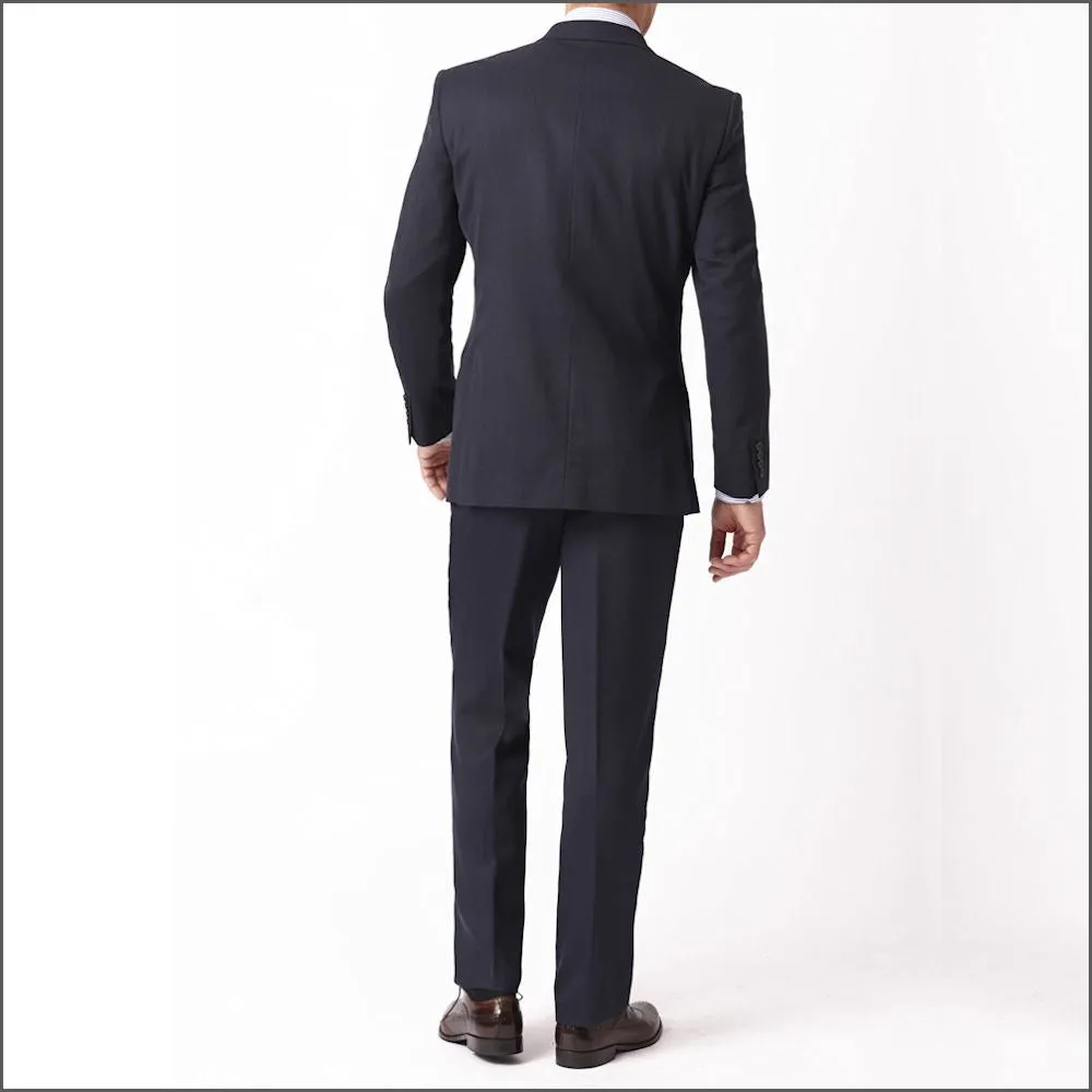 Brook Taverner Dawlish Navy Birdseye Super 110's Suit-