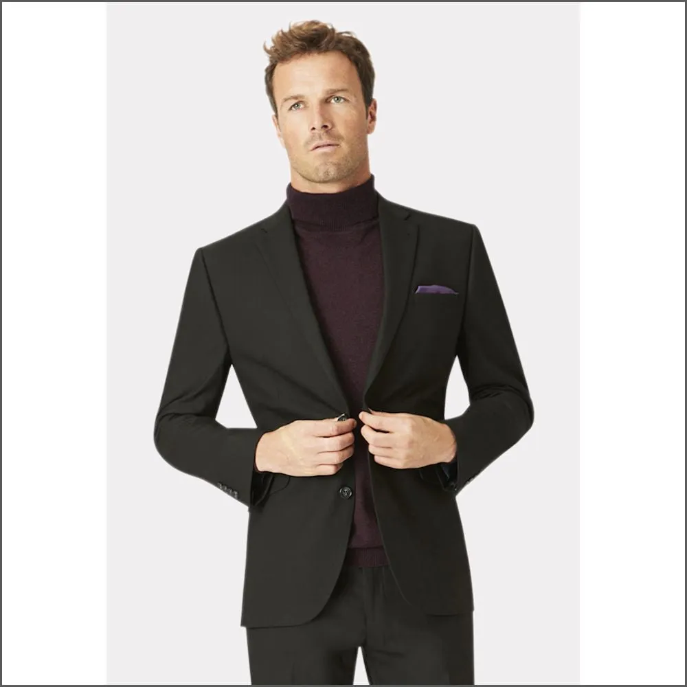 Brook Taverner Dijon Black Suit-