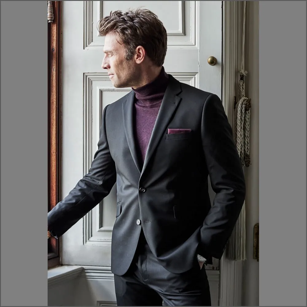 Brook Taverner Dijon Black Suit-