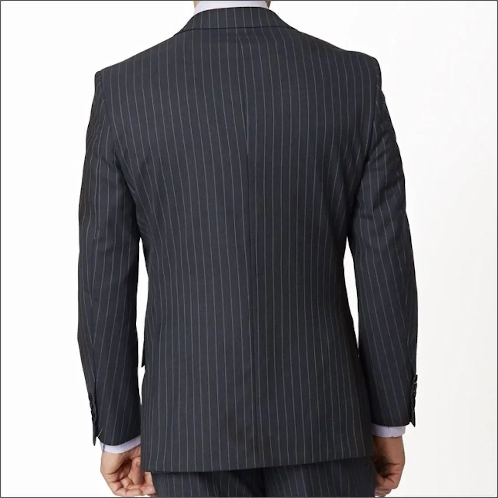 Brook Taverner Epsom Grey Pinstripe Super 110's Suit-