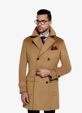 Brown Cashmere Overcoat