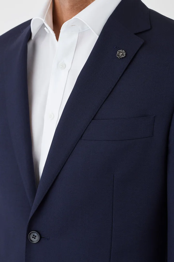 Cambridge - Morse Pure Wool Suit Jacket - Navy