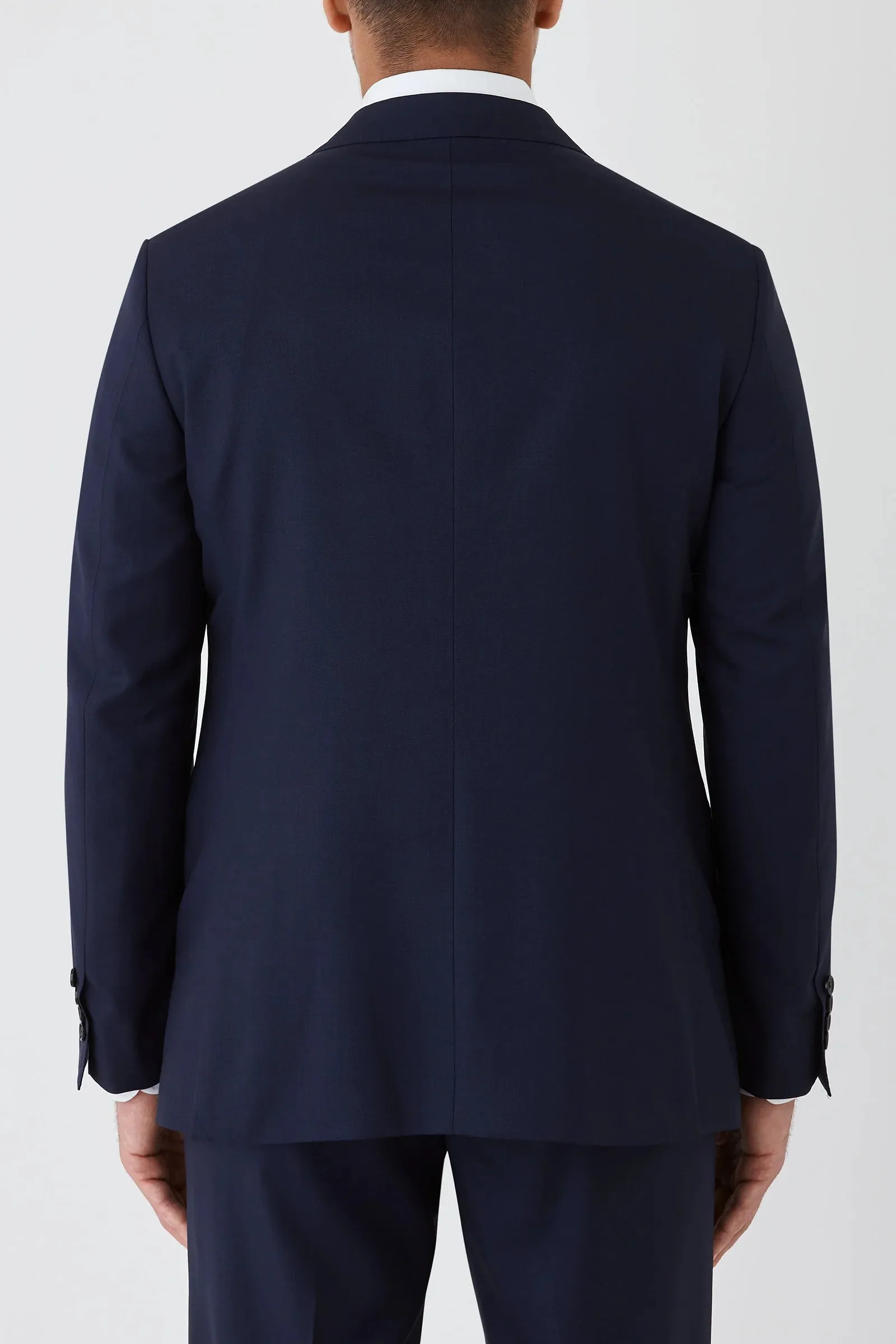 Cambridge - Morse Pure Wool Suit Jacket - Navy