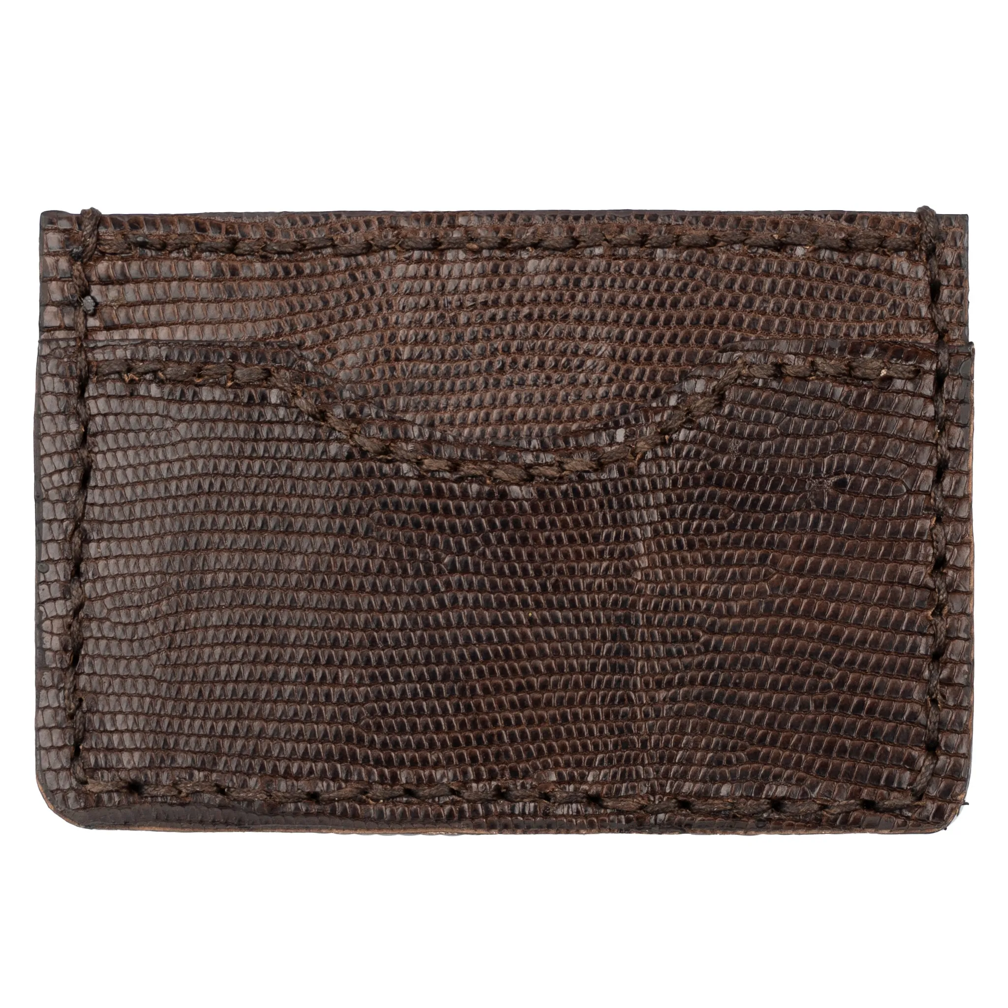 Card Case - Brown Lizard