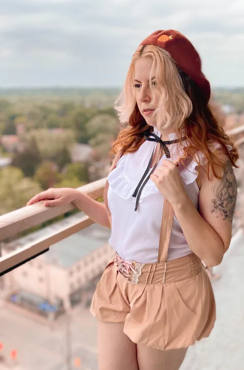 Carrot Cake Beret