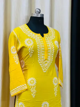 Chikankari Kurti