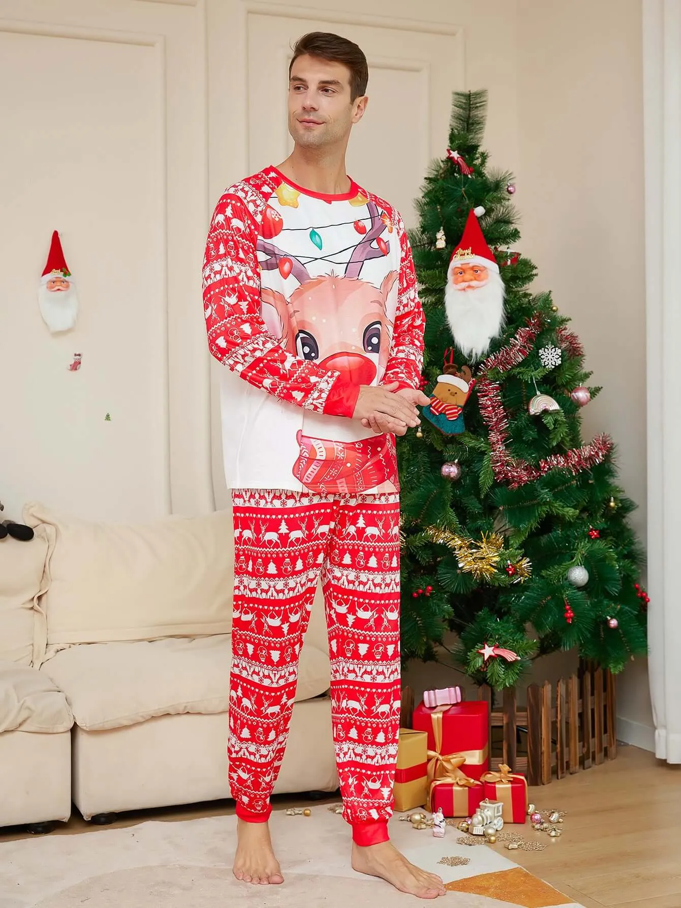 Christmas Parent-child Homewear Clothes