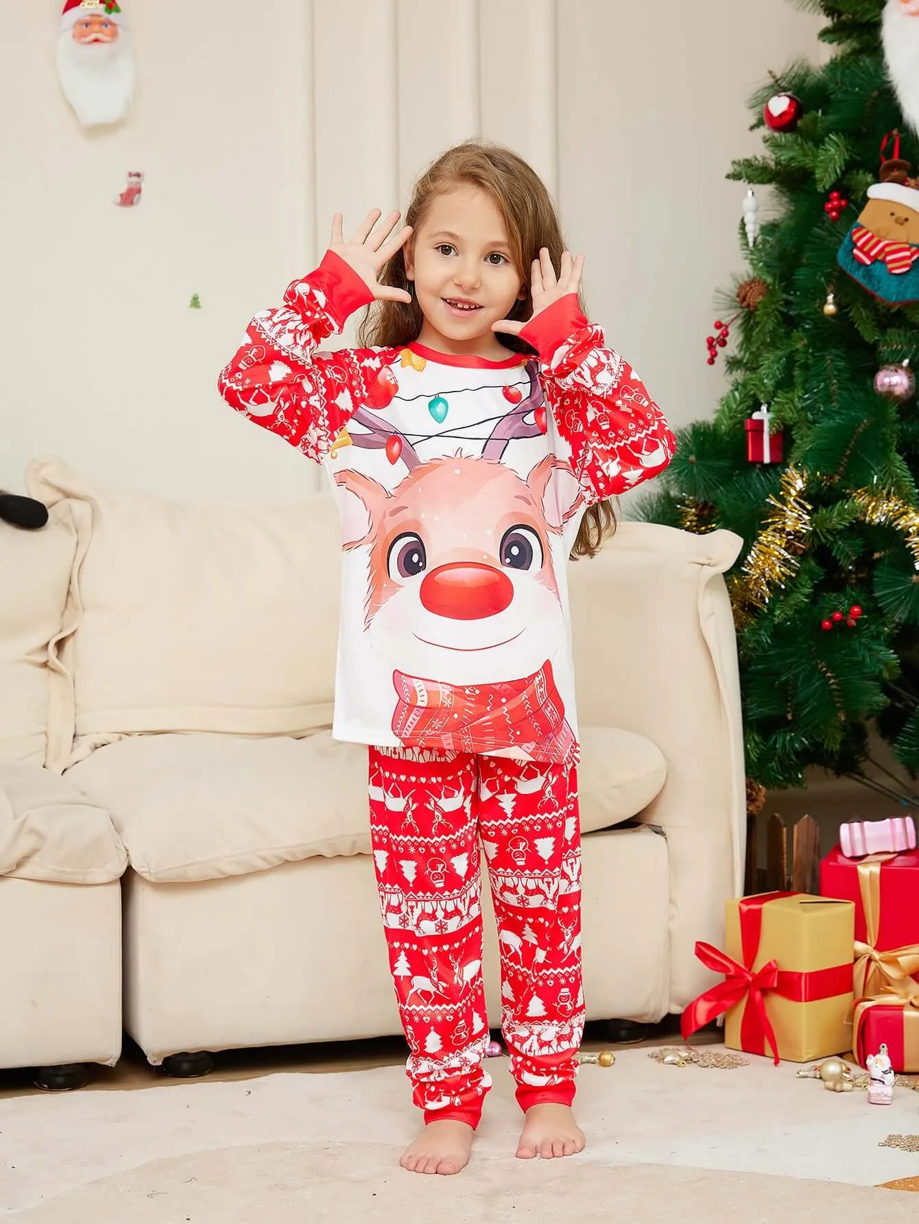 Christmas Parent-child Homewear Clothes