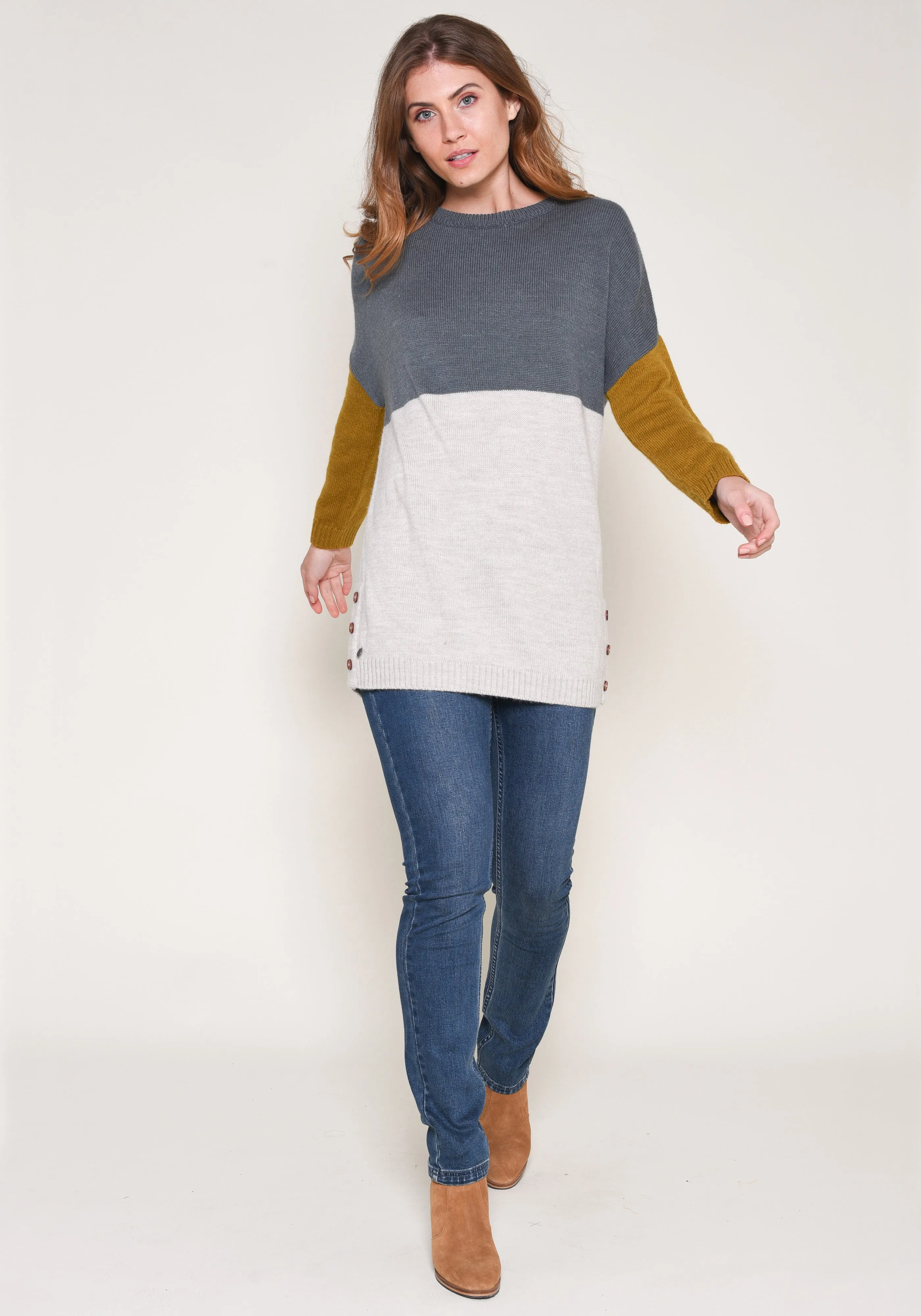 Colour Block Jumper