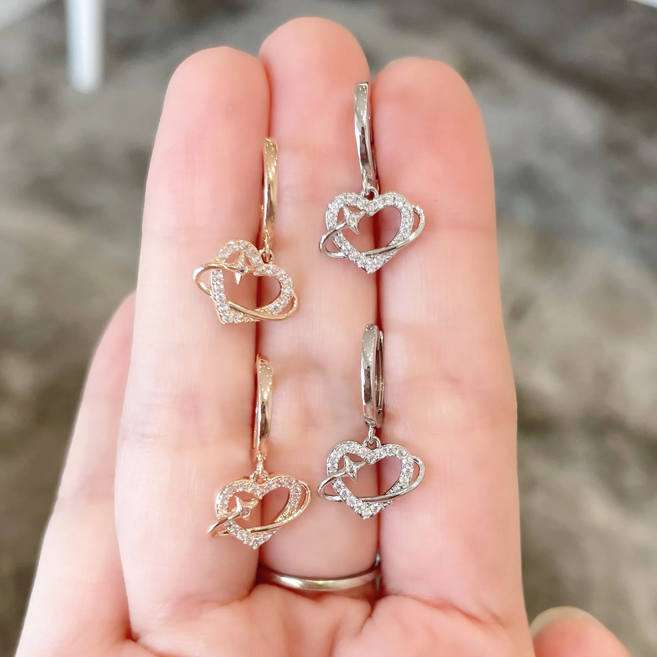 Cupid Huggie Hoop Earrings