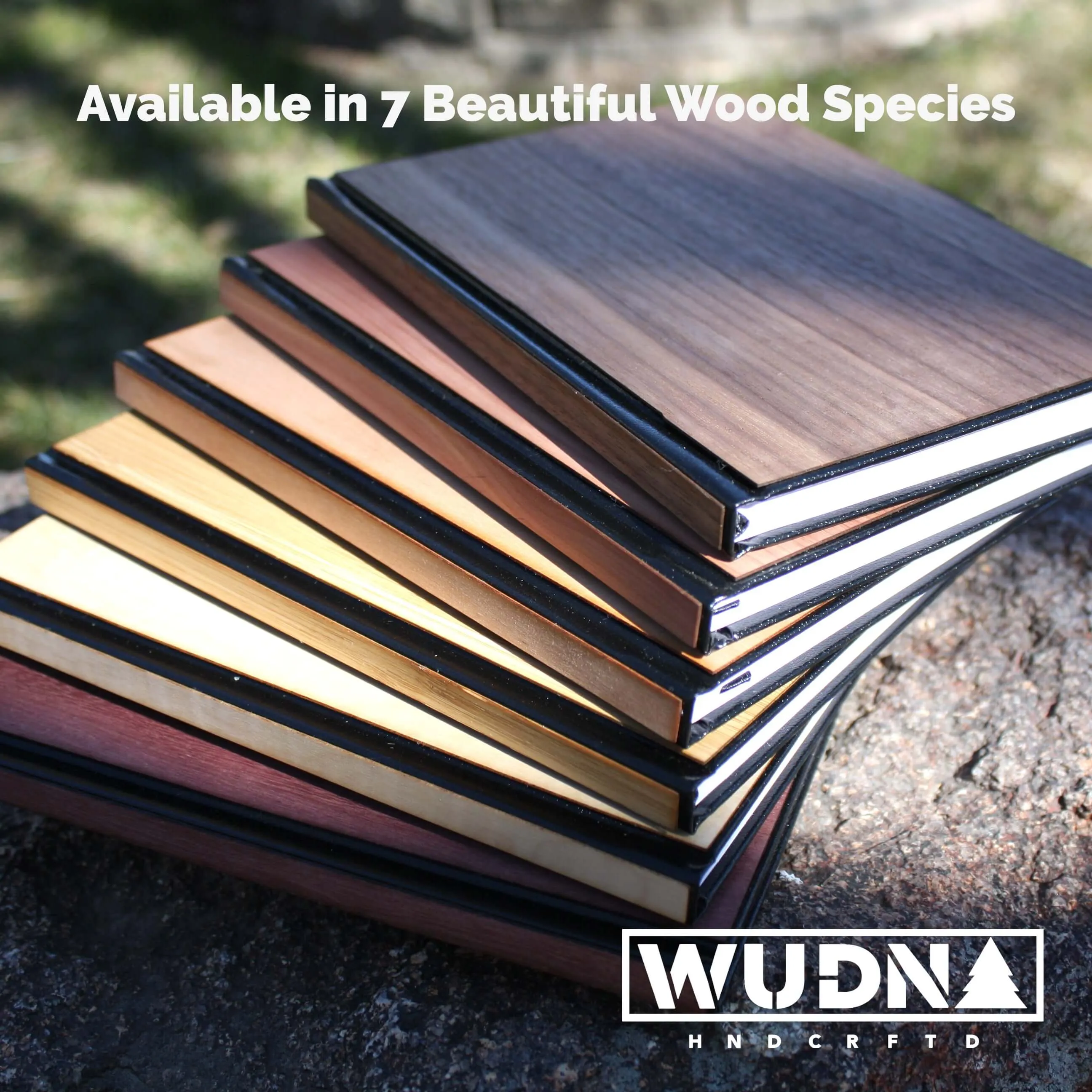 Customizable Wood Journal / Planner in Three Sizes