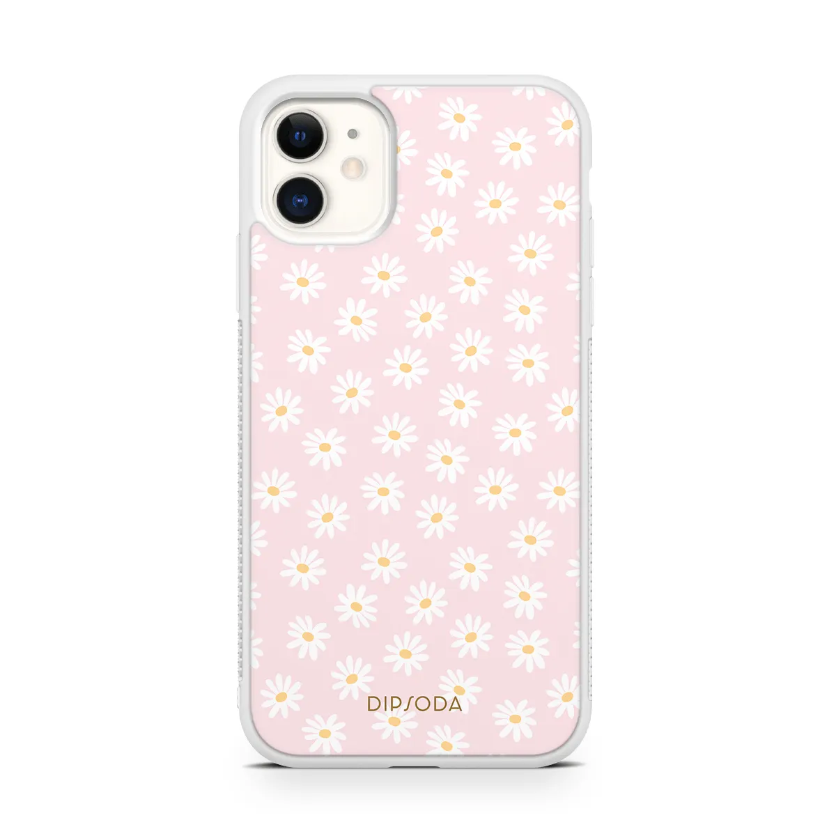 Cute Daisies Rubber Phone Case