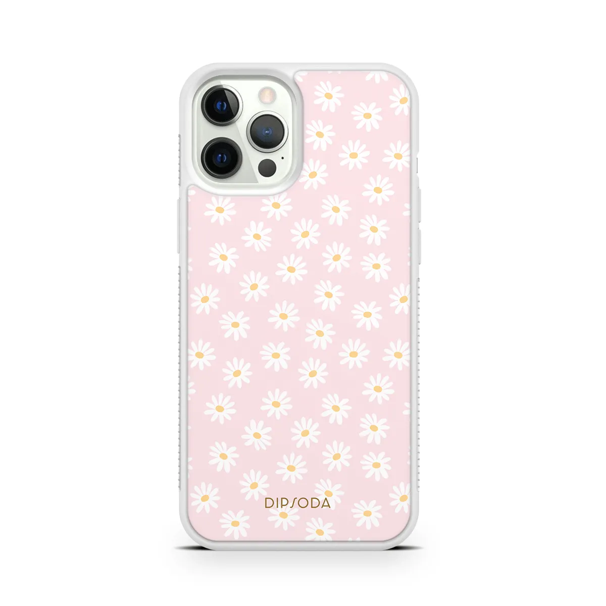 Cute Daisies Rubber Phone Case