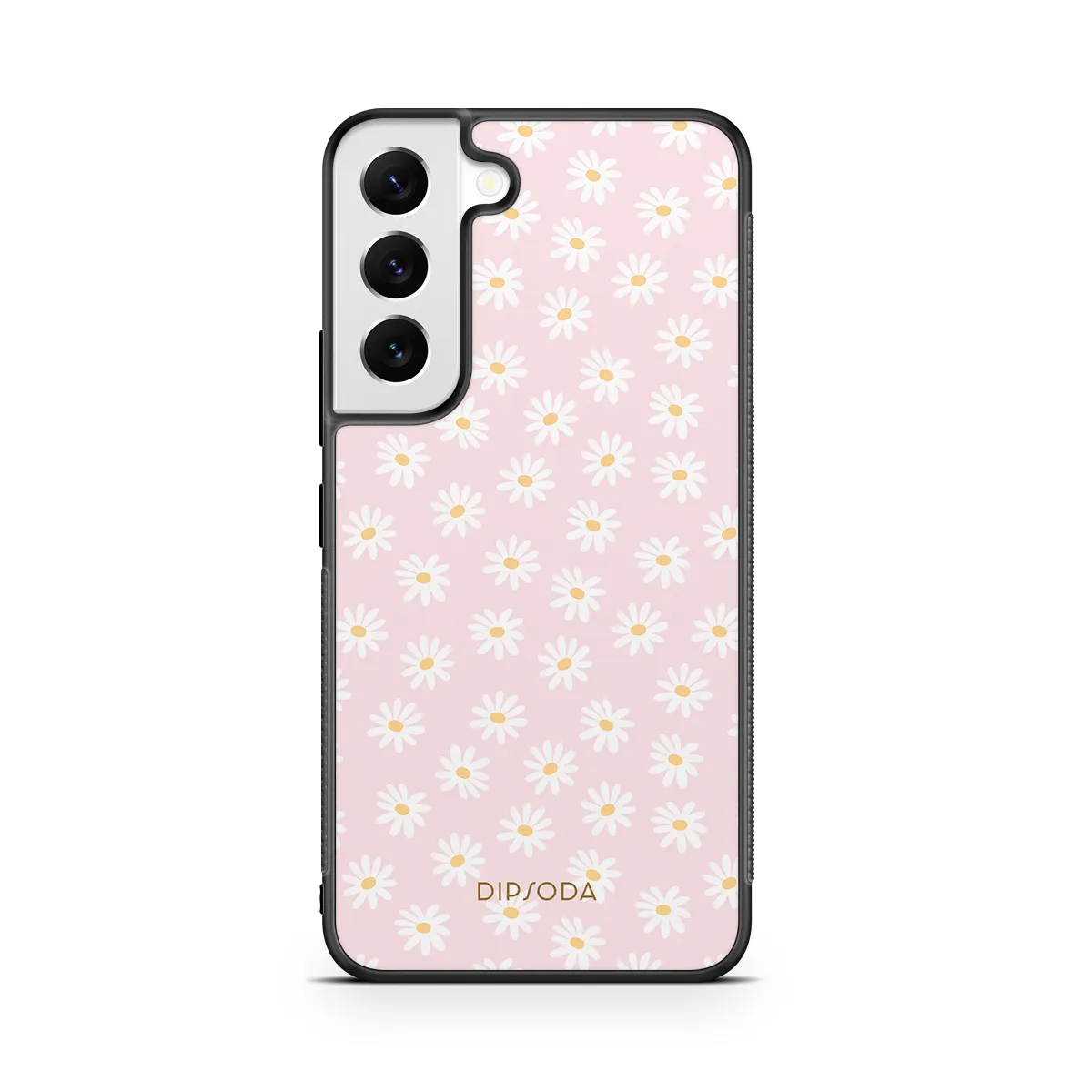 Cute Daisies Rubber Phone Case