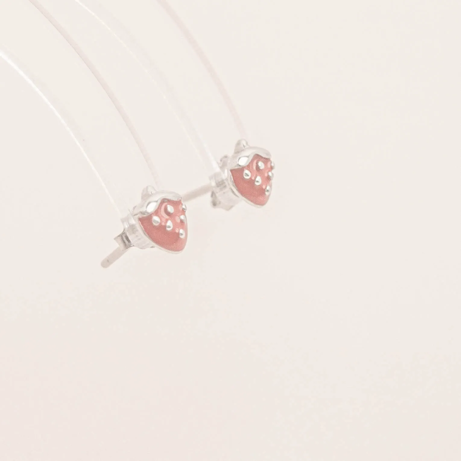 Cute Strawberry Stud Earrings