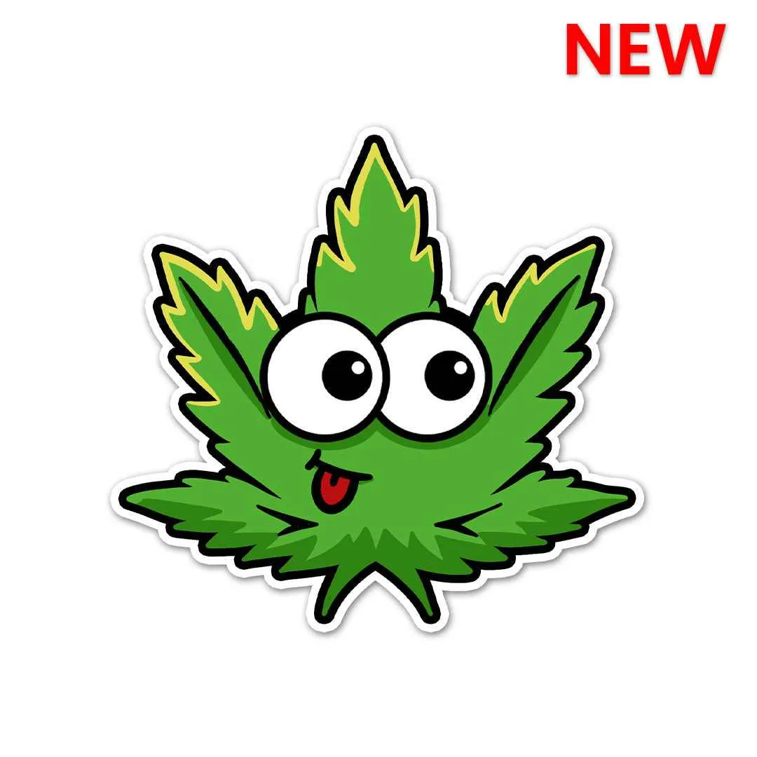 Cute Weed Sticker