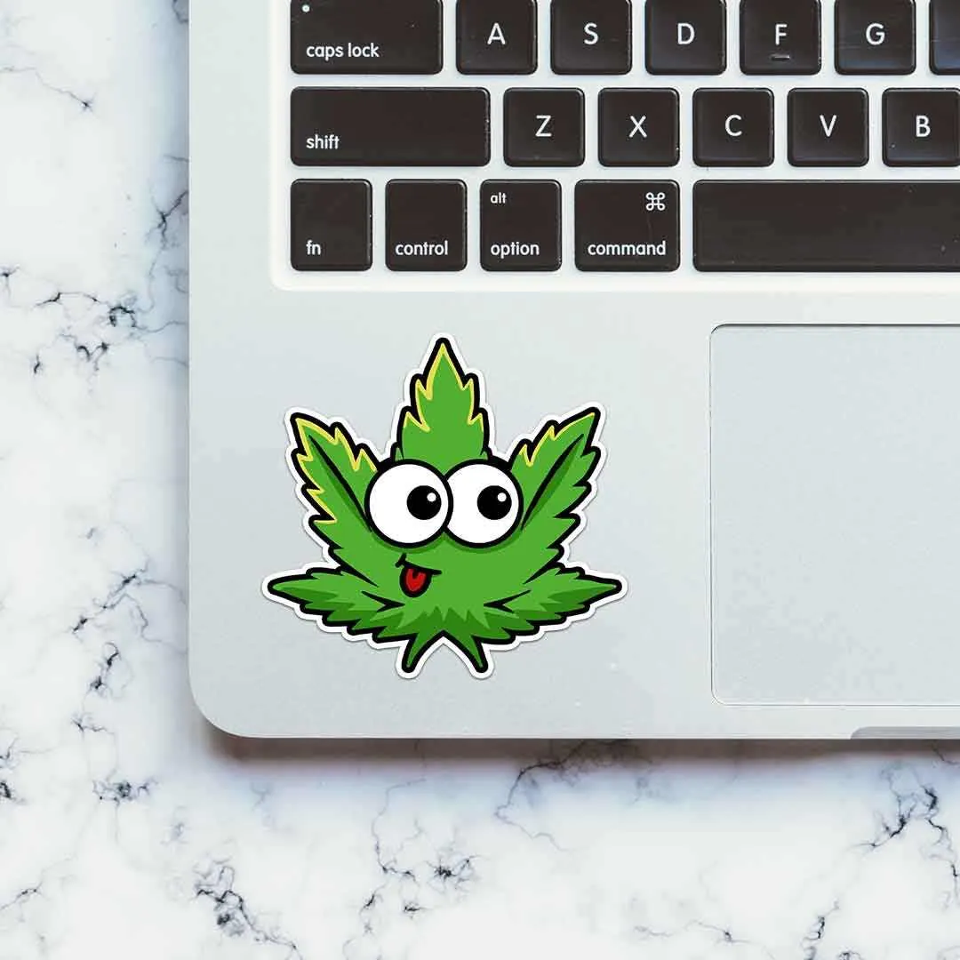 Cute Weed Sticker